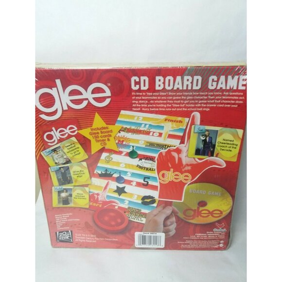 Glee CD Board Game by Cardinal Factory Sealed New 2010 Kids Adults - Picture 4 of 5